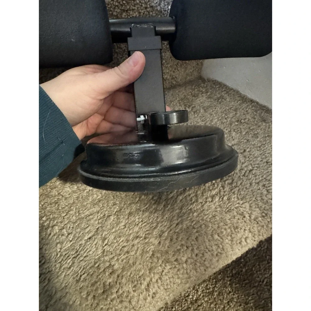 Sit‎ up Push up Assist Floor Suction Adjustable Foam Padded Gym Workout Health